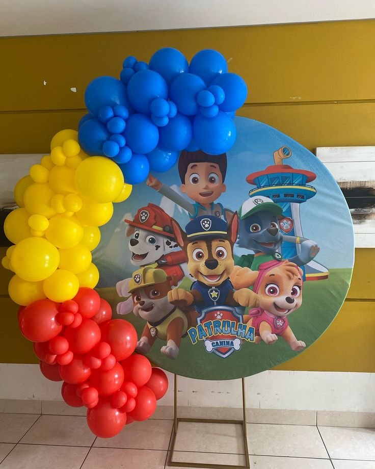 Arco de balão simples